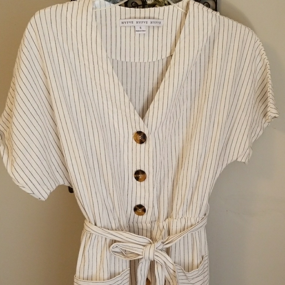 Stripe Jumpsuit